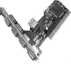 Контроллер USB 2.0 Orient (4 порта внеш+1 внутр) PCI RTL (DC-612)
