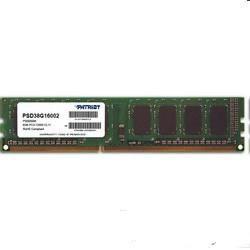 Память Patriot DDR3 DIMM 8GB (PC3-12800) 1600MHz PSD38G16002