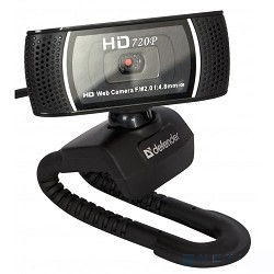Веб-камера Defender G-lens 2597 {2МП, автофокус, слеж за лицом, HD 720R}