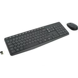 Клавиатура+мышь Logitech Wireless Combo MK235, черный