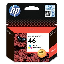 Картридж CZ638AE №46 цветной для HP DJ2520/2020 (750 стр.)